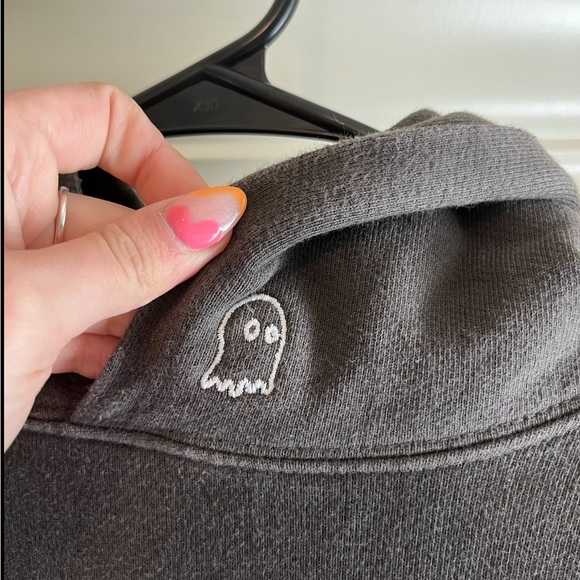 Heavyweight, lonely, ghost sweatshirt - Picture 2 of 6